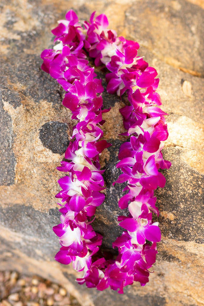 Double Orchid Lei - Bombay